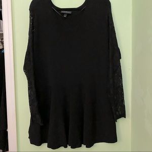 Lane Bryant Sweater with Lace Sleeves